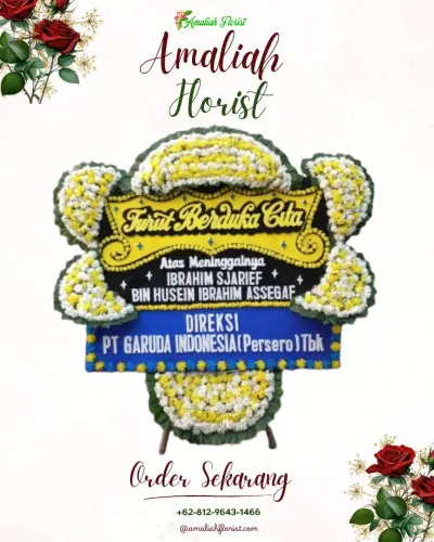 Papan Bunga Duka di Seli